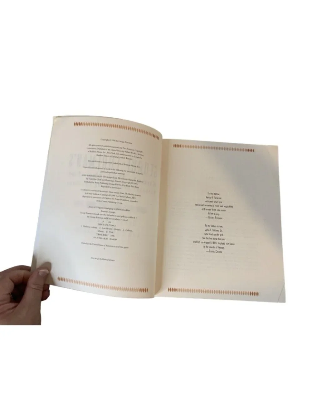 George Foreman’s Knock-Out-the-Fat BBQ & Grilling Cookbook 1996 Low-Fat Recipes